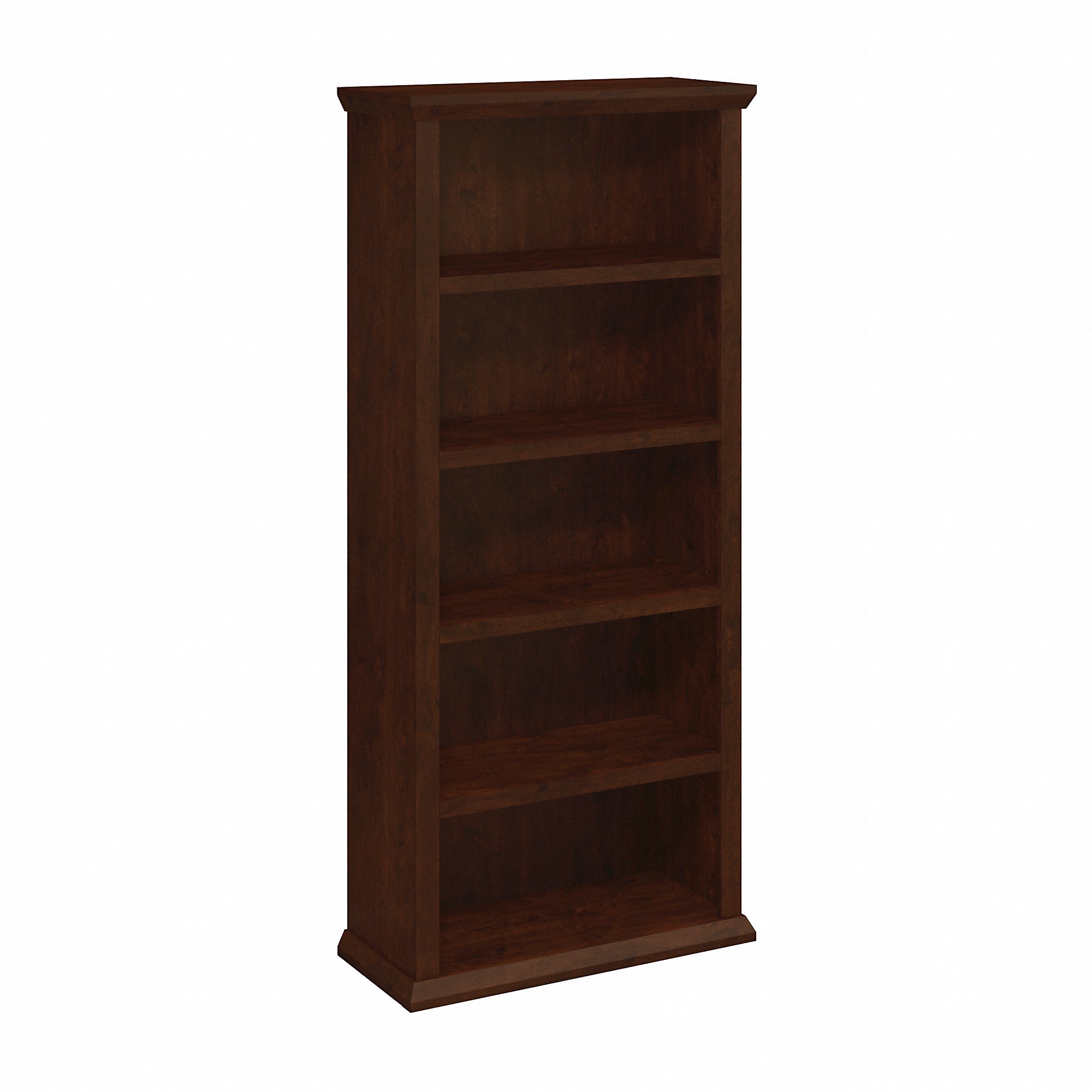 Bush Furniture Yorktown Tall 5 Shelf Bookcase