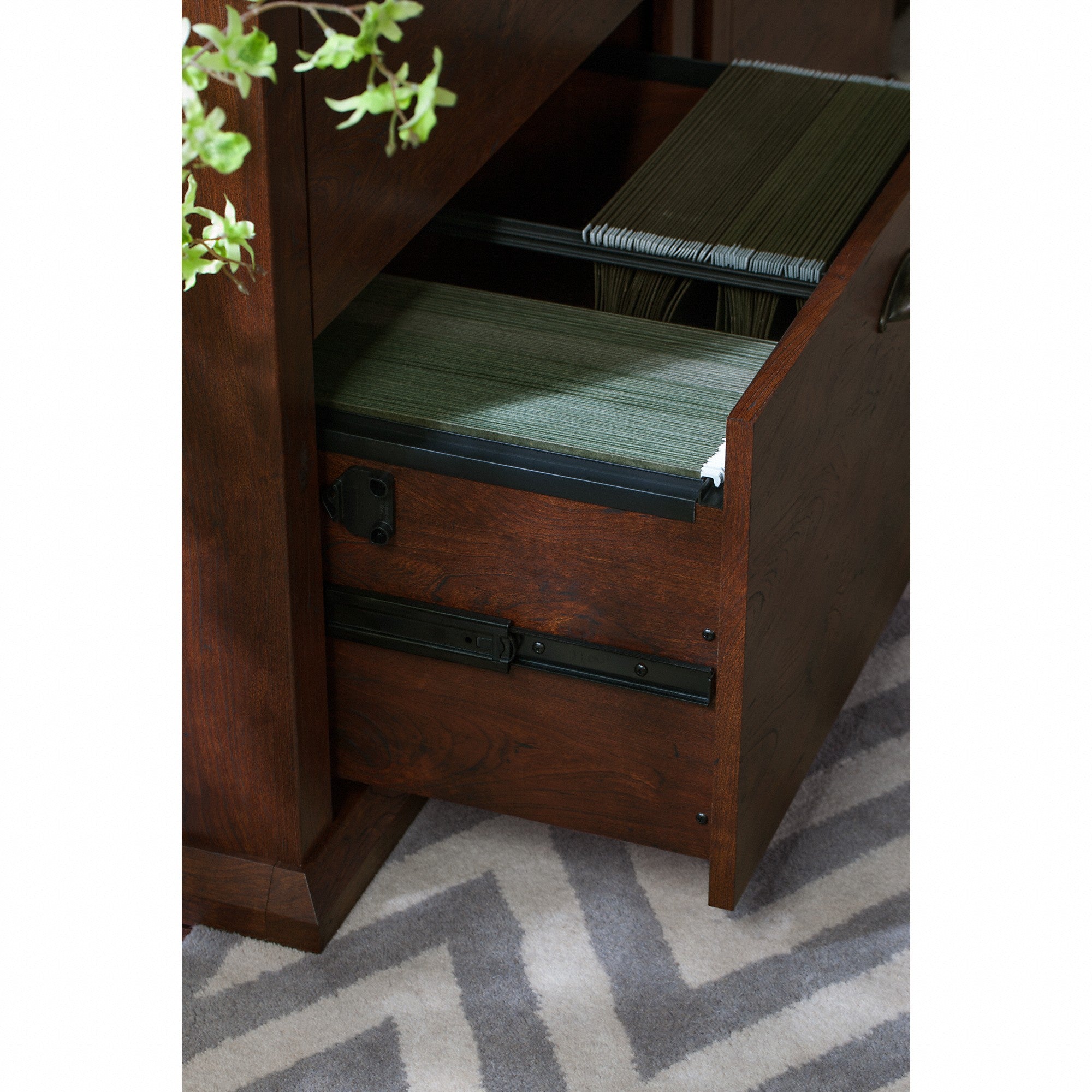 Bush Furniture Yorktown 2 Drawer Lateral File Cabinet