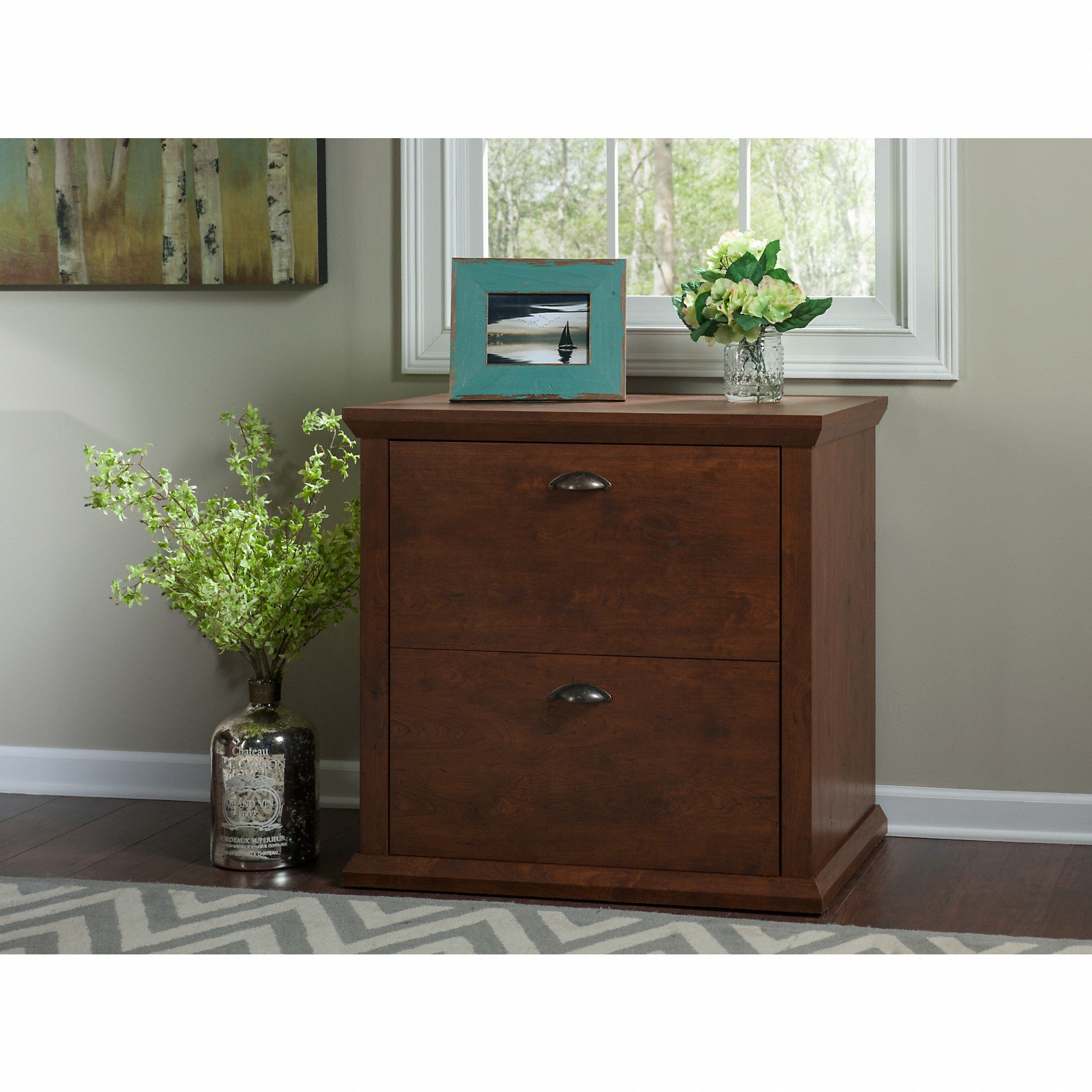 Bush Furniture Yorktown 2 Drawer Lateral File Cabinet