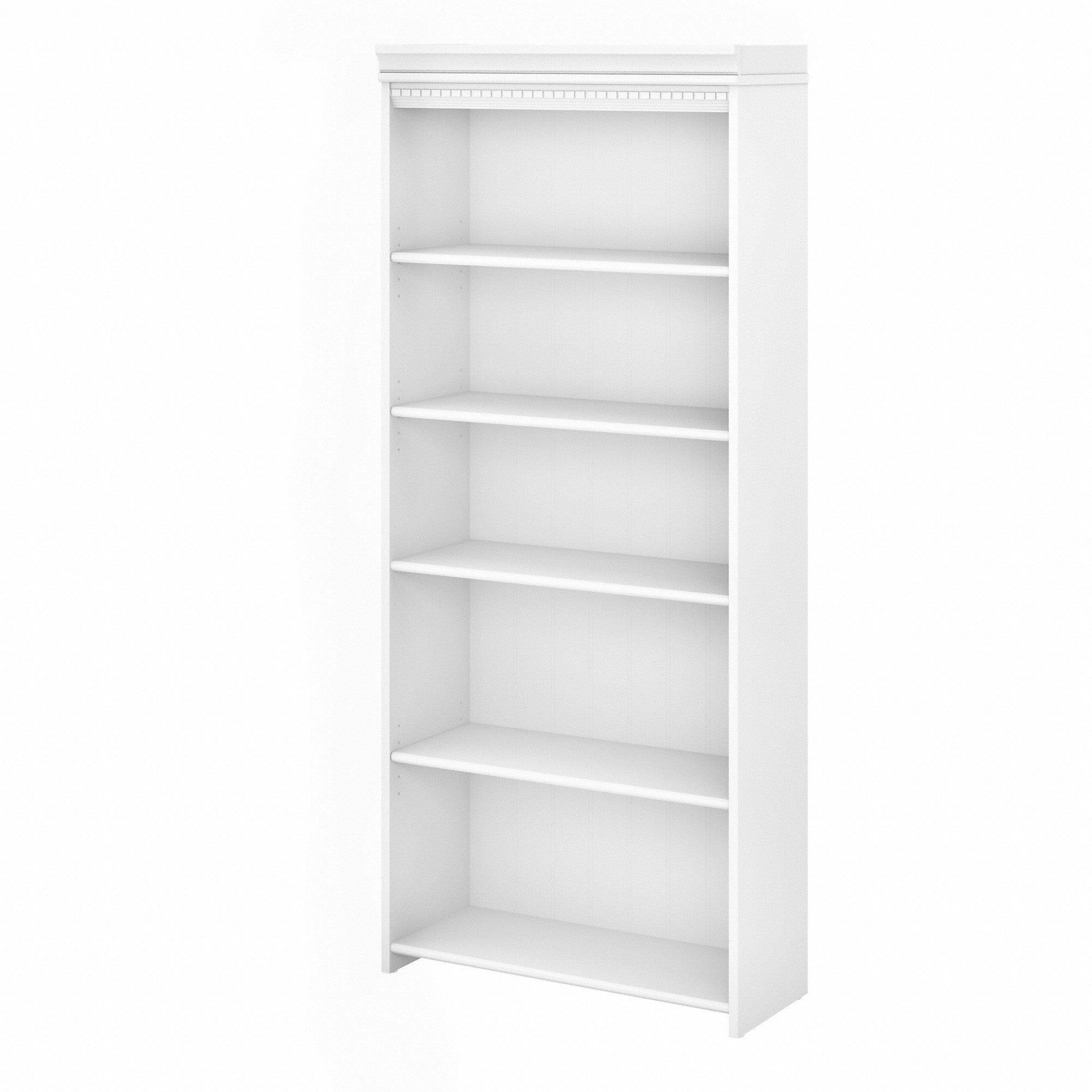 Bush Furniture Fairview Tall 5 Shelf Bookcase