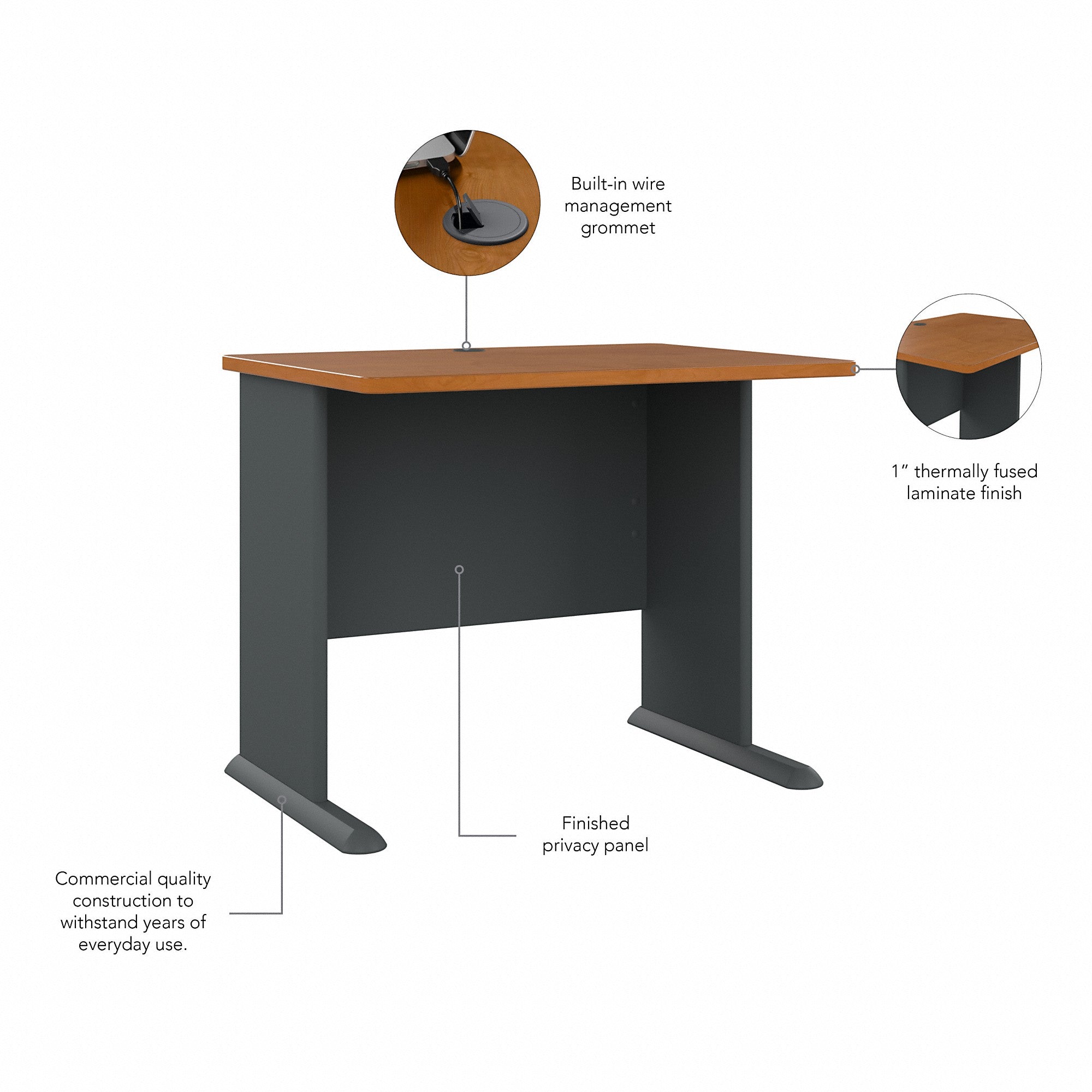 Bush Business Furniture Series A 36W Desk