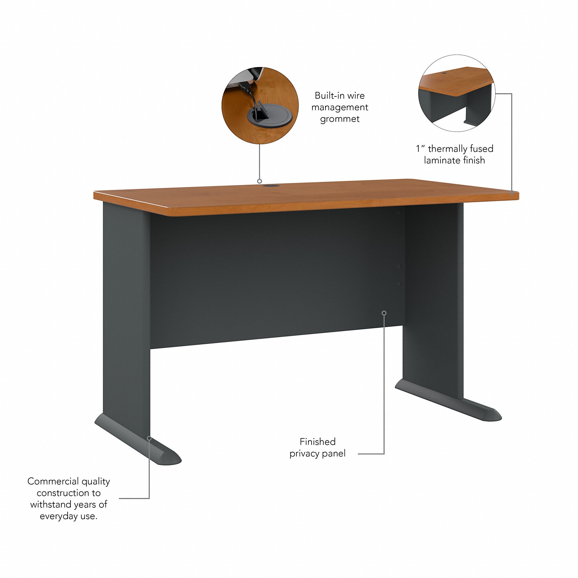 Bush Business Furniture Series A 48W Desk