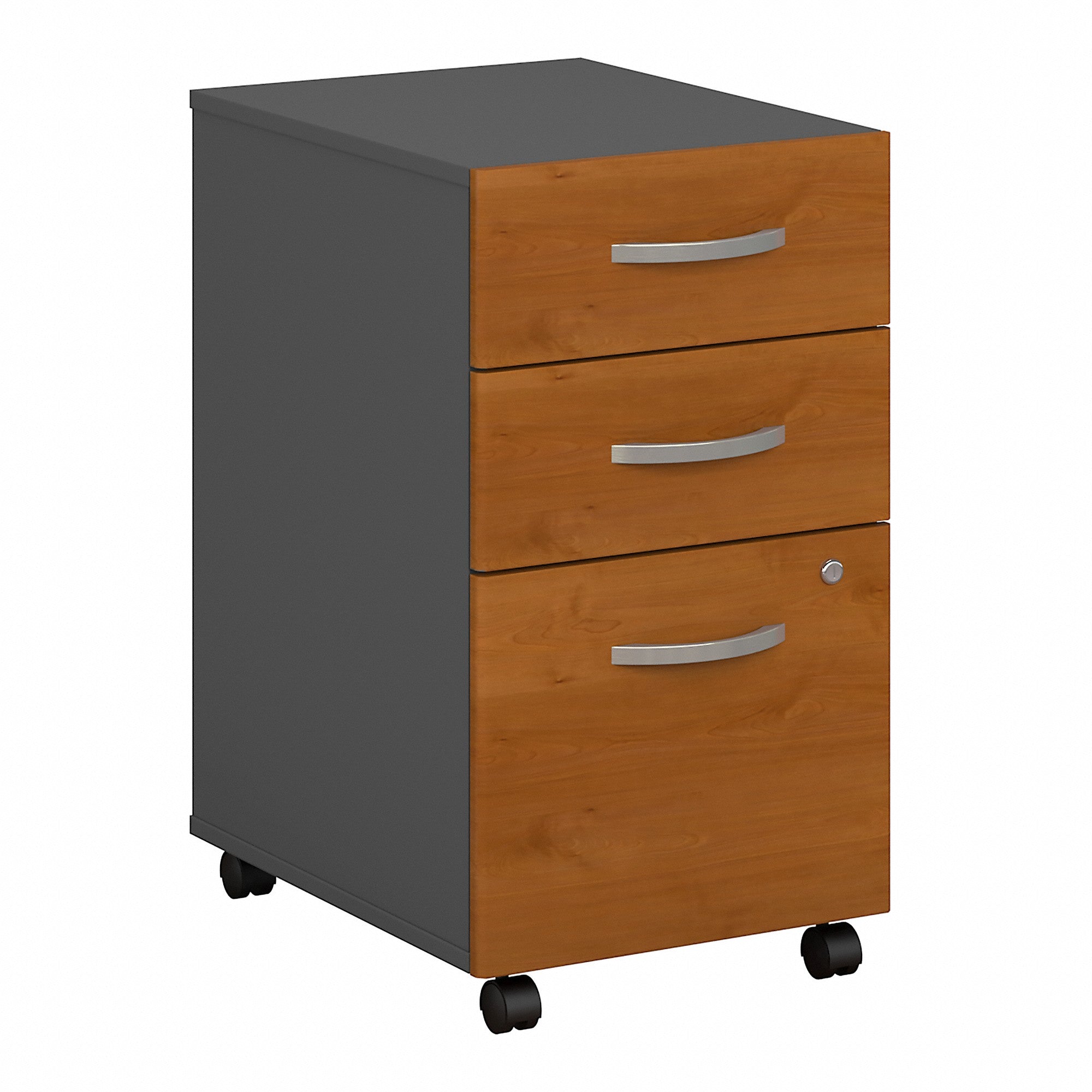 Bush Business Furniture Series C 3 Drawer Mobile File Cabinet - Assembled