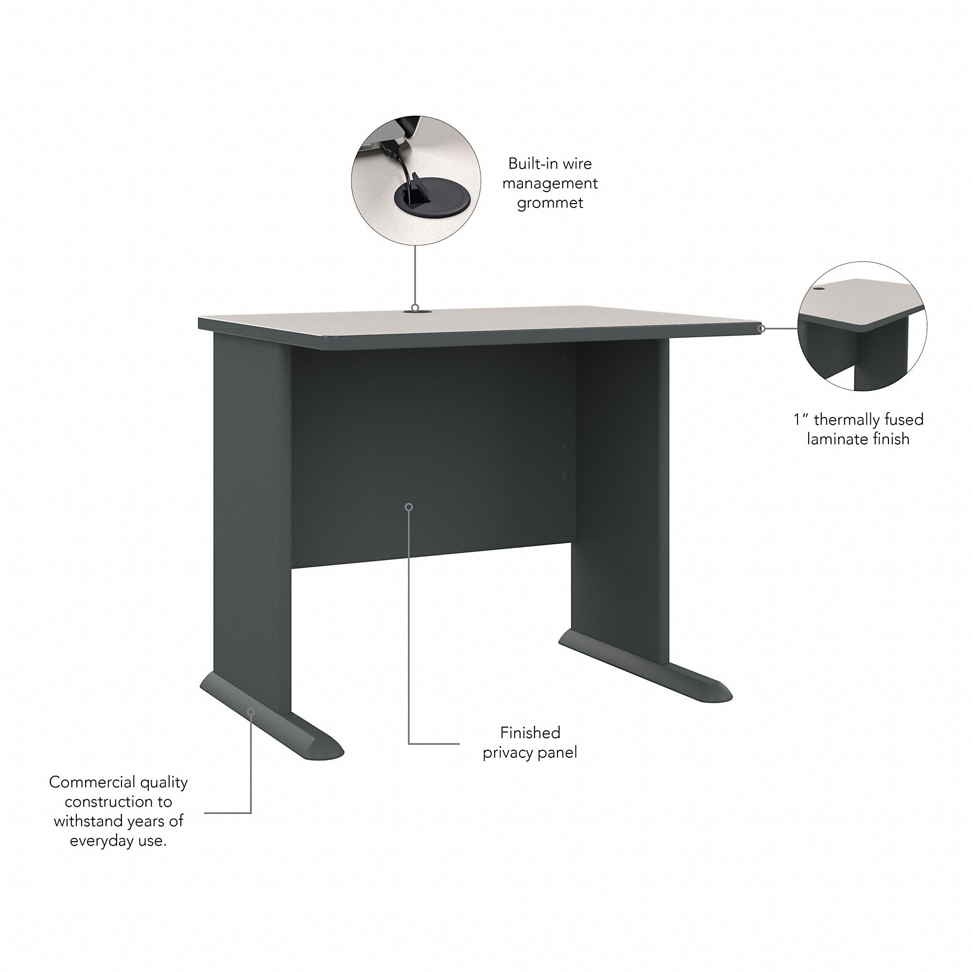 Bush Business Furniture Series A 36W Desk