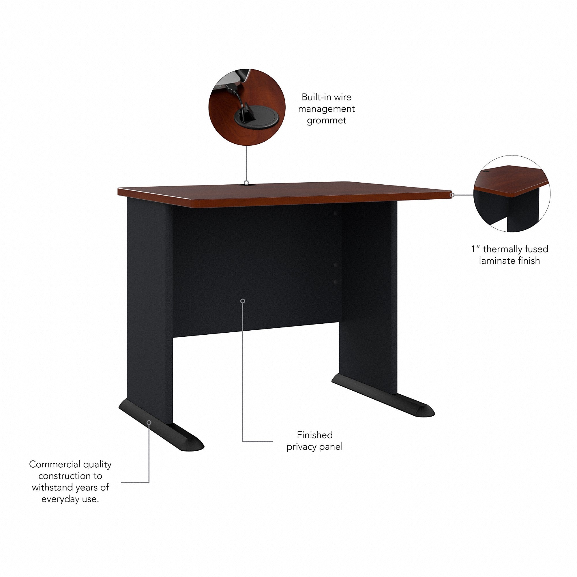 Bush Business Furniture Series A 36W Desk