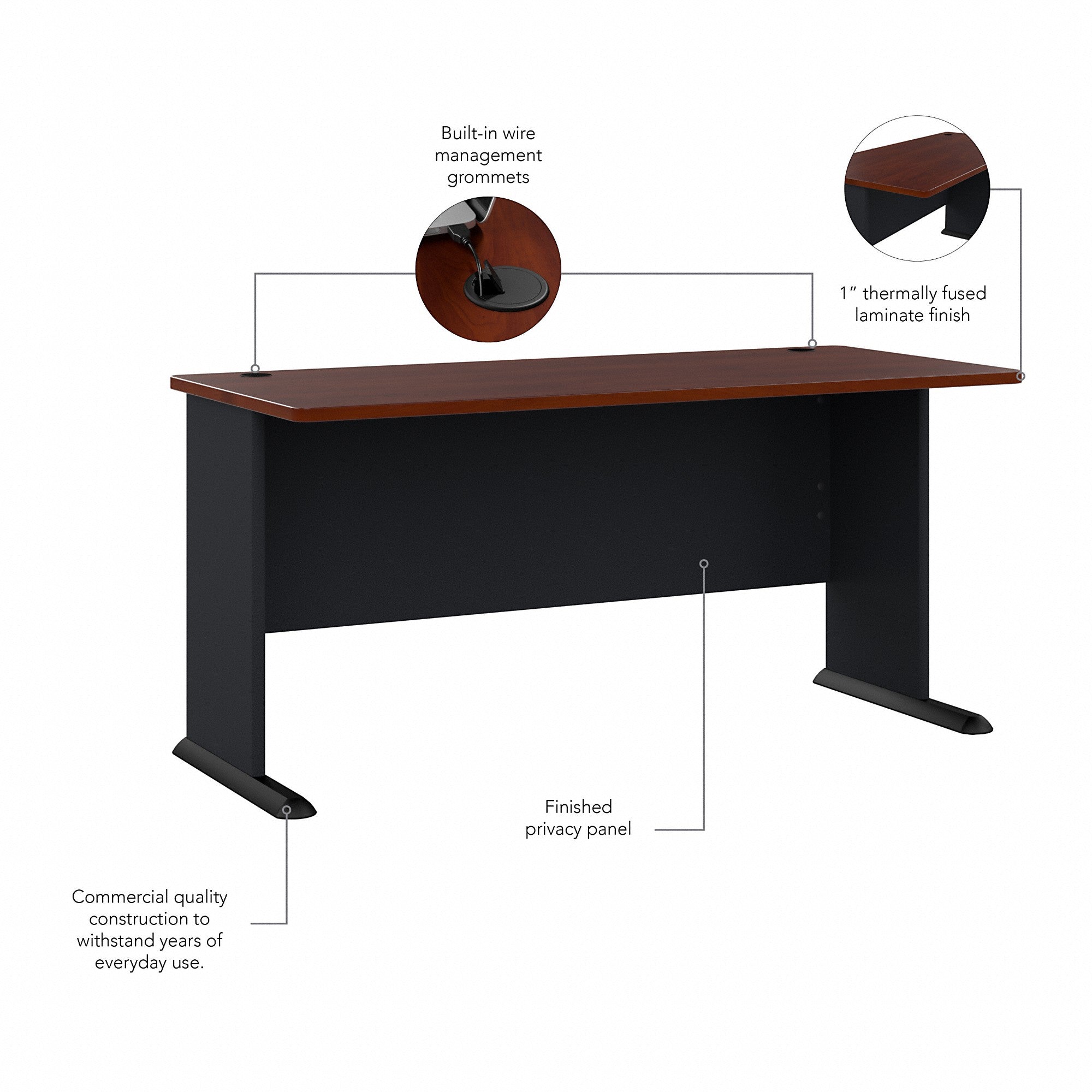 Bush Business Furniture Series A 60W Desk