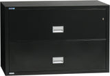 Lateral 38 inch 2-Drawer Fire and Water Resistant File Cabinet
