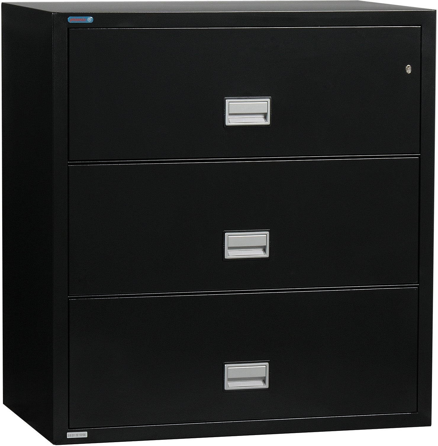 Lateral 38 inch 3-Drawer Fire and Water Resistant File Cabinet