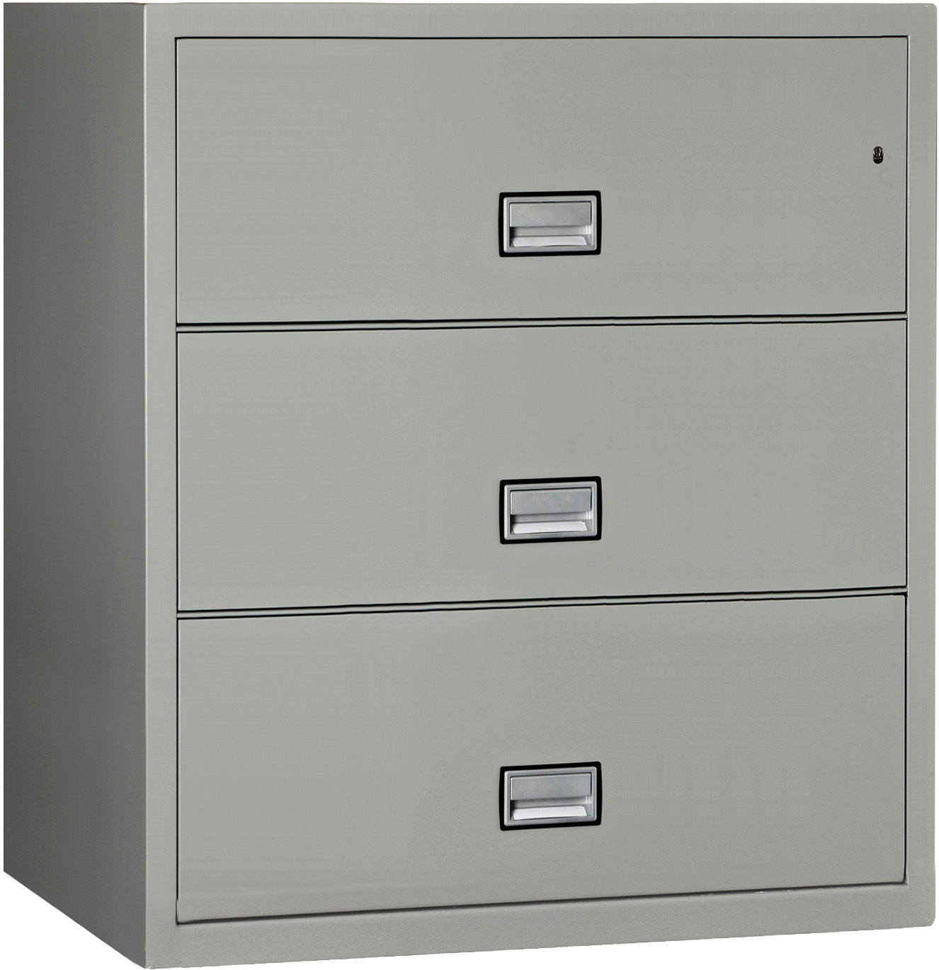 Lateral 38 inch 3-Drawer Fire and Water Resistant File Cabinet