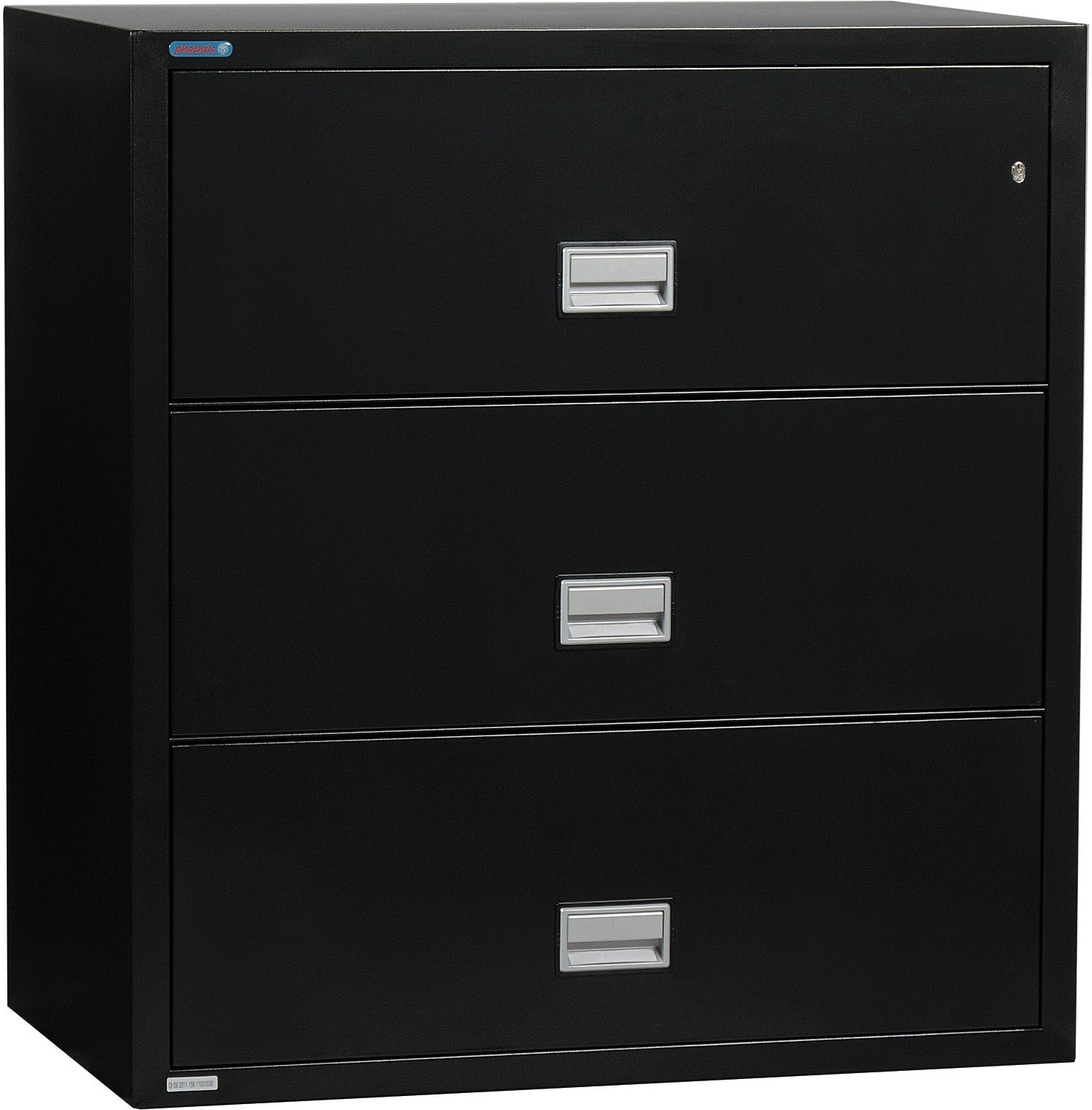 Lateral 44 inch 3-Drawer Fire and Water Resistant File Cabinet