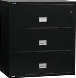 Lateral 44 inch 3-Drawer Fire and Water Resistant File Cabinet
