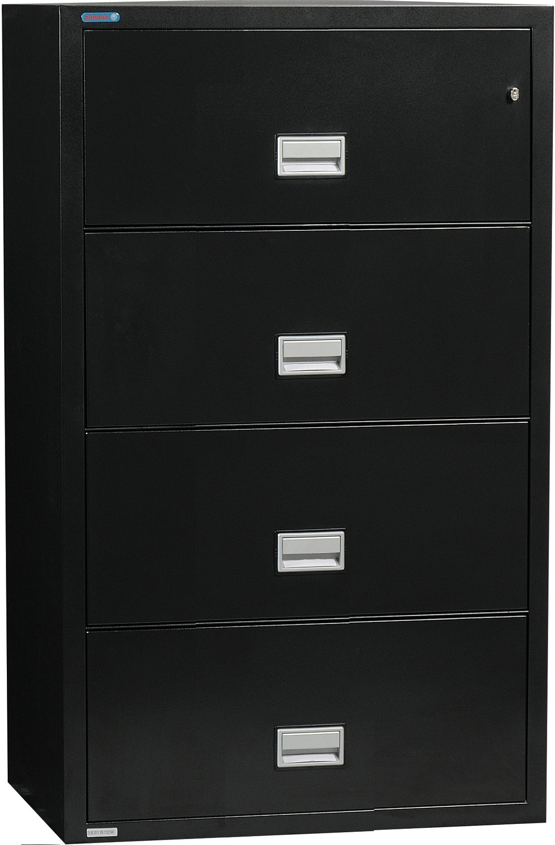 Lateral 31 inch 4-Drawer Fire and Water Resistant File Cabinet