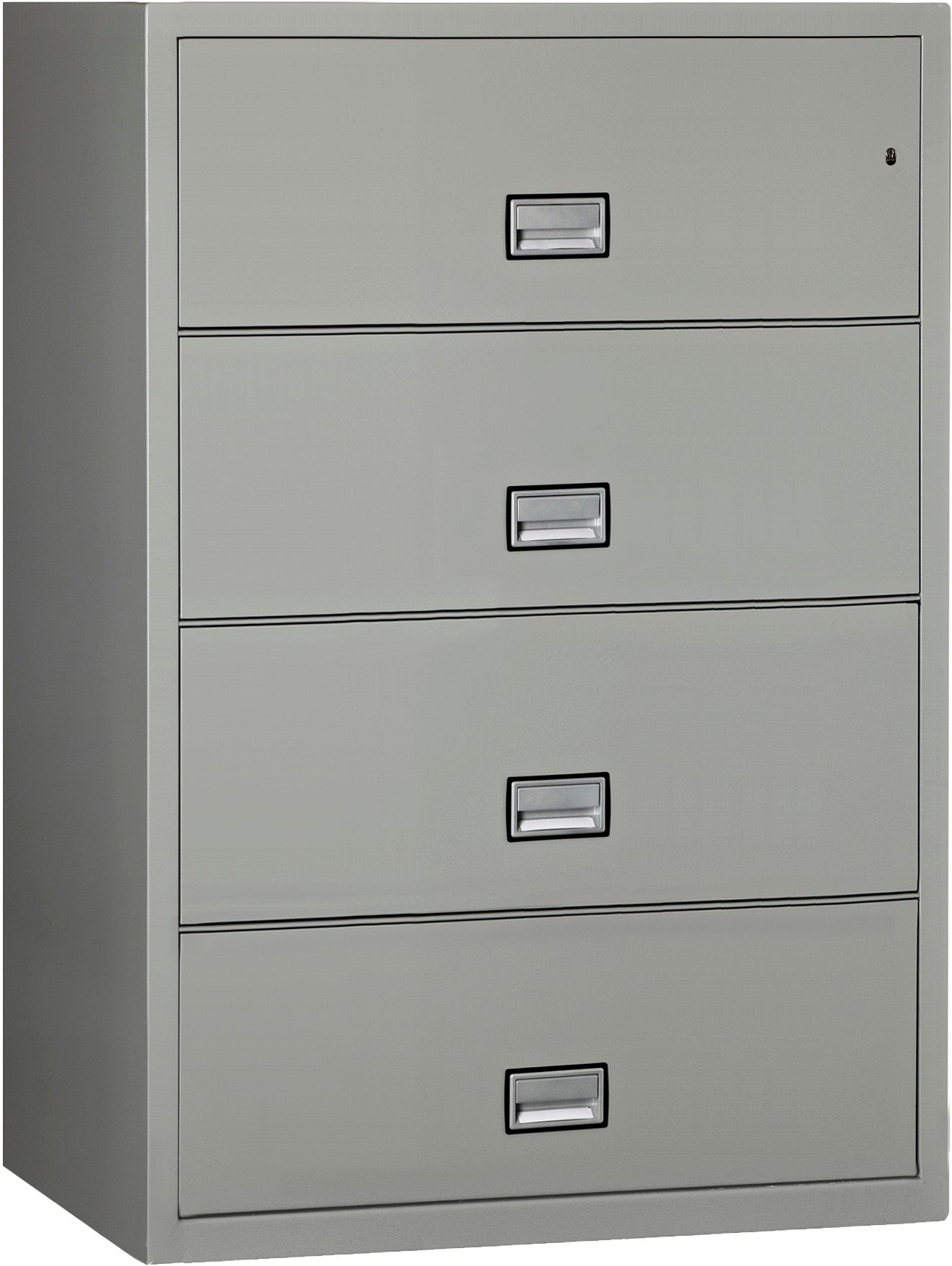 Lateral 38 inch 4-Drawer Fire and Water Resistant File Cabinet