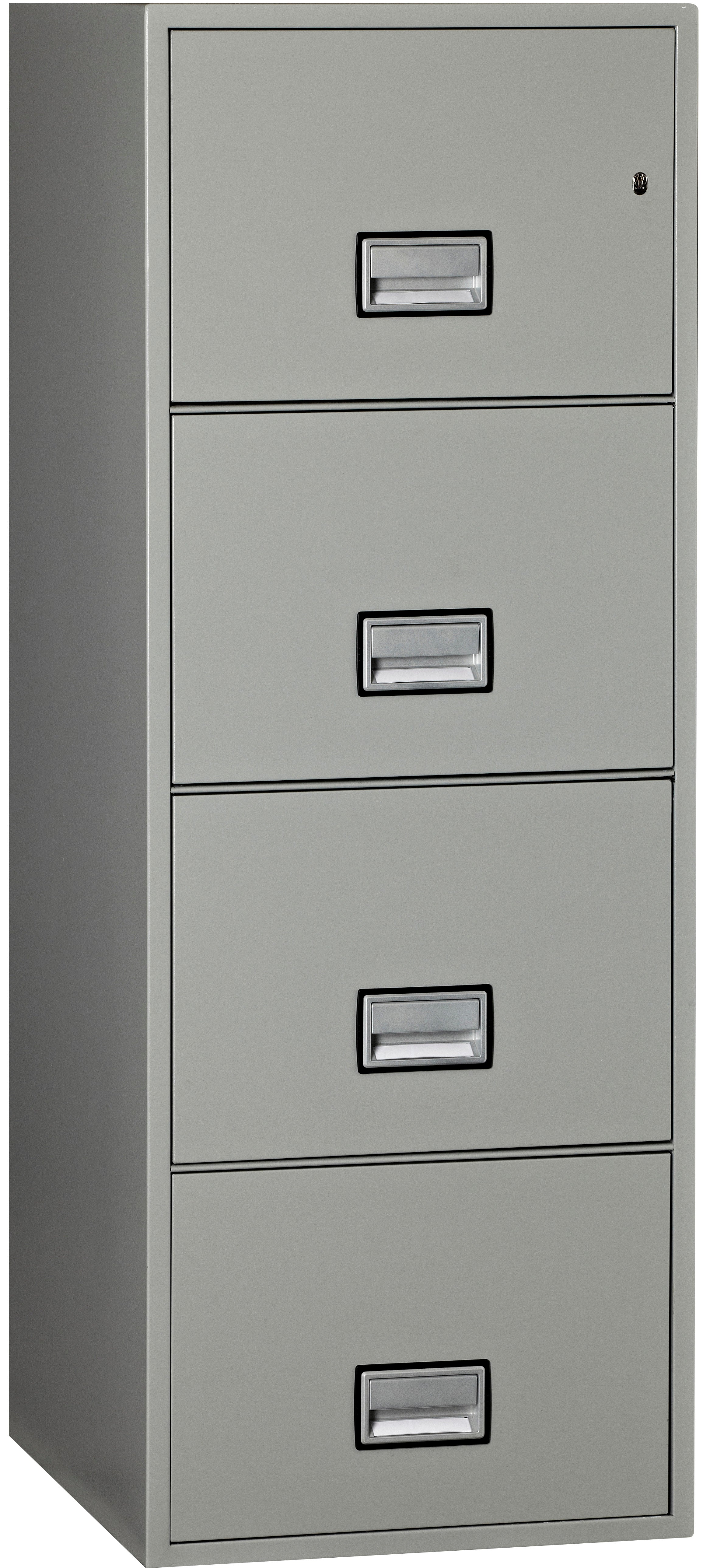 Vertical 25 inch 4-Drawer Legal Fire and Water Resistant File Cabinet