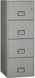 Vertical 25 inch 4-Drawer Legal Fire and Water Resistant File Cabinet