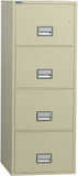Vertical 31 inch 4-Drawer Legal Fire and Water Resistant File Cabinet