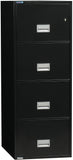 Vertical 31 inch 4-Drawer Letter Fire and Water Resistant File Cabinet